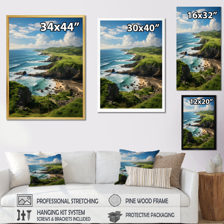 Highland Dunes Guam Guam Landscape On Canvas Print Wayfair